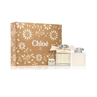 CHLOE EDP 3 PCS  GIFT SET FOR WOMEN (โบว์ครีม)