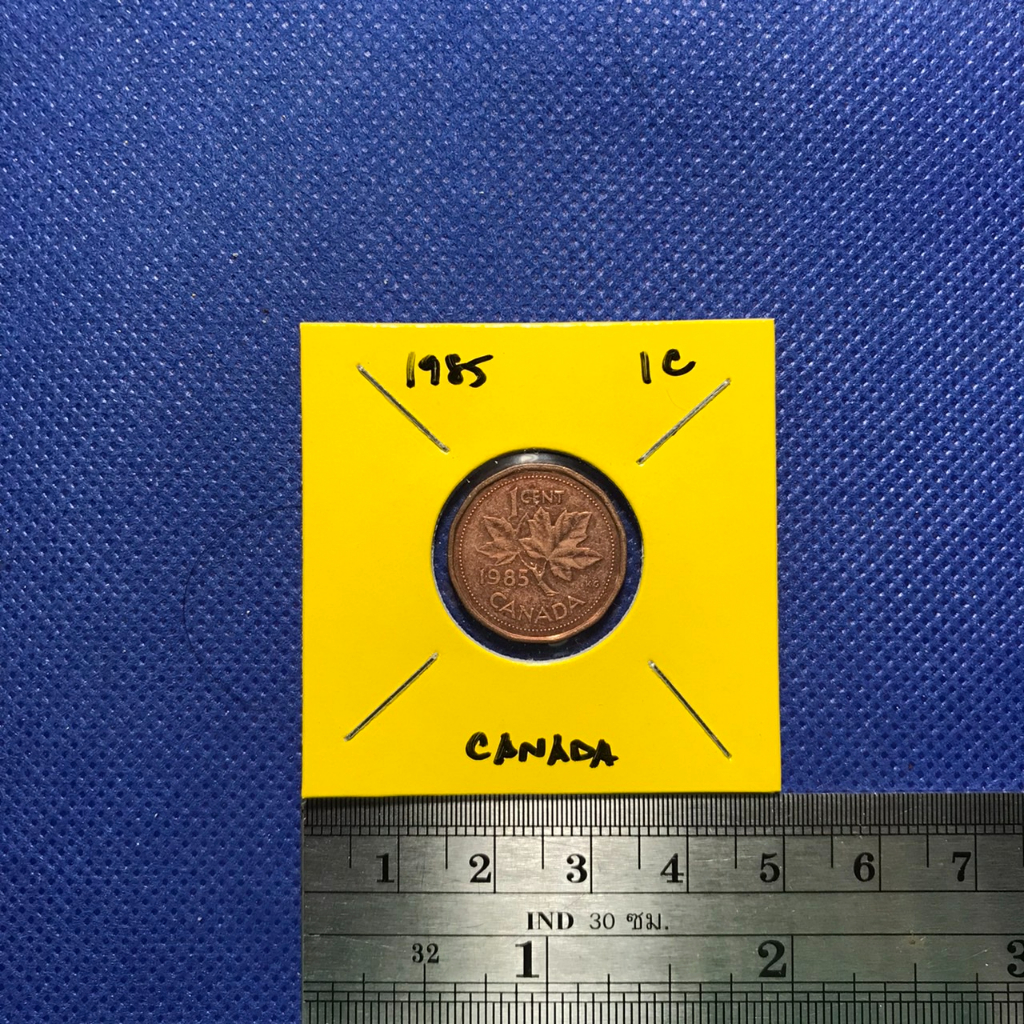 เหรียญรหัส15632-ปี-1985-แคนาดา-1-cent-เหรียญต่างประเทศ-เหรียญสะสม-เหรียญหายาก