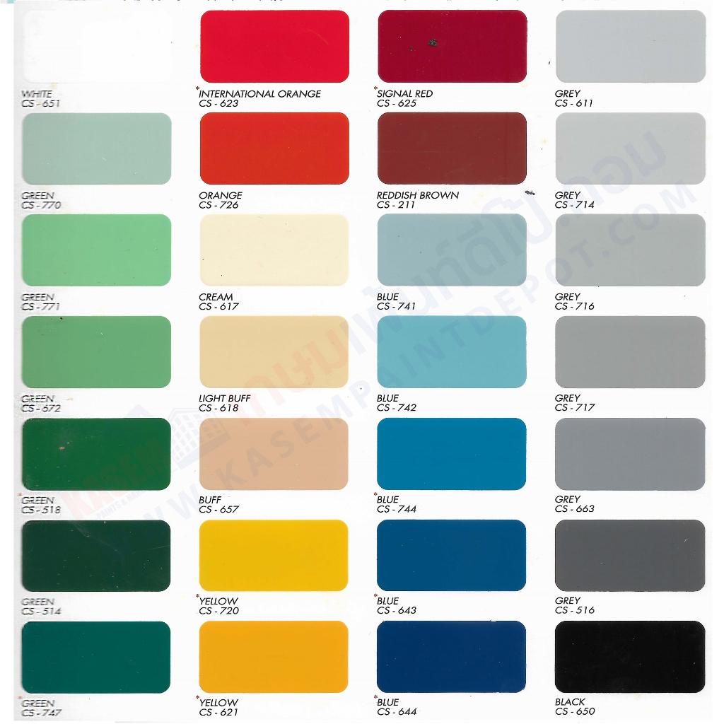 Chugoku Epicon AE สีชูโกกุ อิพิคอน เออี สีอีพ๊อกซี่ภายนอก A+B ขนาด ...