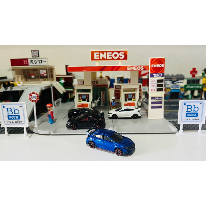 set-box-model-tomica-honda-civic-type-r-collection-acrylic-collection-box