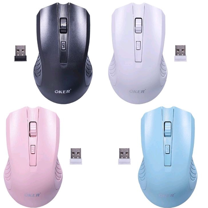 new-ส่งเร็ว-oker-เมาส์ไร้สาย-2-4gwireless-mouse-dpi3200-oker-m857