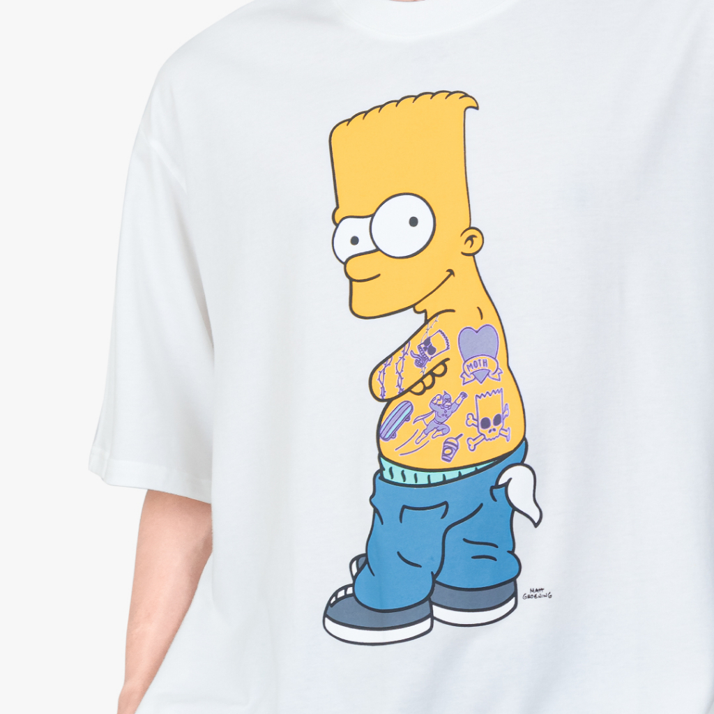 dosh-oversized-short-sleeve-t-shirts-the-simpsons-เสื้อโอเวอร์ไซส์-9fsimt5068-fsimt5080-ow