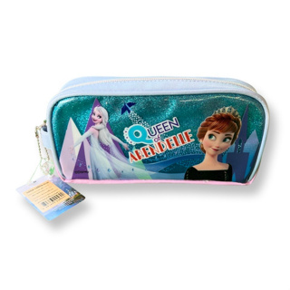 กระเป๋าดินสอทรงซิปโค้งใหญ่ Disney Frozen และทรงลูกเต๋าเล็ก สินค้างานลิขสิทธิ์แท้