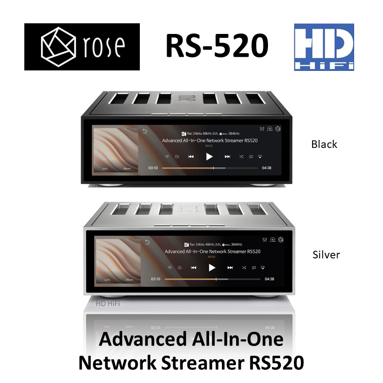 HiFiROSE RS520 All in One Network Player DAC and Amplifier | Shopee ...