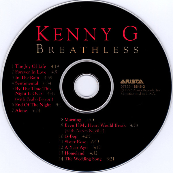 cd-kenny-g-breathless-made-in-usa-ปกแผ่นสวยสภาพดีมาก