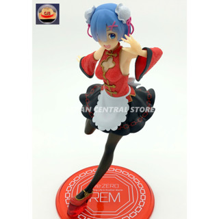 [ส่งตรงจากญี่ปุ่น] โมเดลฟิกเกอร์ Re:Zero Starting Life In Another World Rem Precious Figure China Maid Qipao Ver Red Taito Character Collection Goods Kawaii Display Item Prize Anime Model