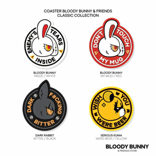 ที่รองแก้วน้ำ Bloody Bunny &amp; Friends