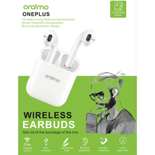 หูฟังบลูทูธOraimo wireless earbuds หูฟังบลูทูธแท้ 5.0+EDRหูฟังไร้สาย หูฟังครอบหู หูฟังไร้สาย bluetooth