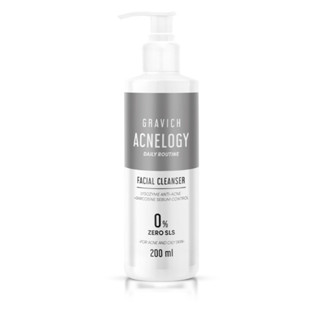 Gravich Acnelogy Corrective Facial Cleanser 200 ml. เจลล้างหน้าสำหรับผิวเป็นสิว