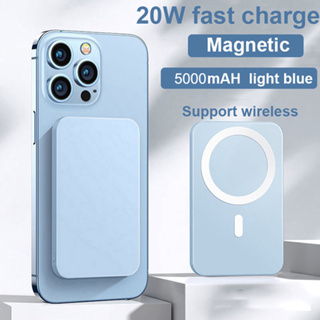 Magnetic Power Bank 5000mAh PowerBank Wireless Slim Fast Fast Charging 20W PD Library Power Bank