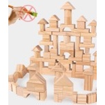 [พร้อมส่งจากไทย] Building Blocks บล็อกสร้างเมือง ทำจากไม้เนื้อดี ไร้เสี้ยนหนาม