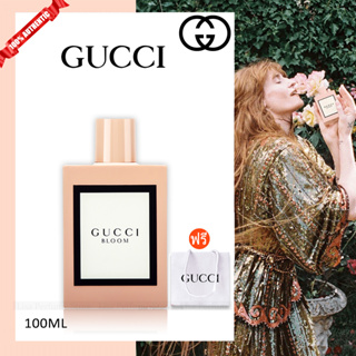 สินค้า น้ำหอม 💯ของแท้ Gucci Bloom Flower Eau De Parfum 100ML 🔥ซื้อ 1 แถม 2 เทสเตอร์ขนาด🔥 น้ำหอมผู้หญิง
