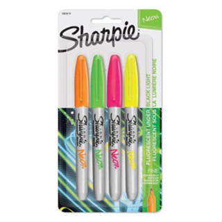 N ปากกา SHARPIE PMKR F.NEON ASST BL4 PEA 1985855 3501179858555