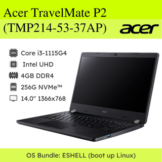 NOTEBOOK (โน๊ตบุ๊ค) ACER TRAVELMATE TMP214-53-37AP (NXVPNST00R)