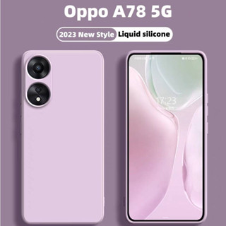 Reno8Tตรงรุ่น(ส่งในไทย)เคสTPU​นิ่ม​สีพาสเทลคลุมกล้องแบบคลุมกล้องOPPO A78 4G/A98 5G/Realme C53/Reno 8T 5G/A78 5G/A58 5G