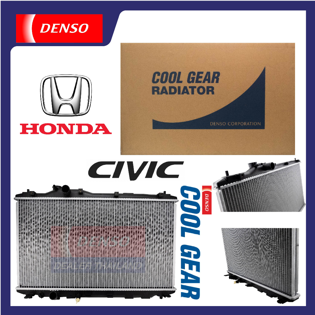 denso-engine-radiator-หม้อน้ำรถยนต์-สำหรับ-honda-civic12-1-8-m-t-หม้อน้ำเดนโซ่-denso-หม้อน้ำโตโยต้า-ยาริส-โตโยต้า