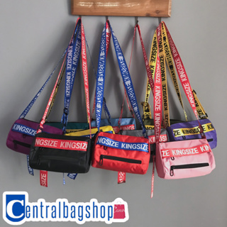 centralbagshop(C434)-G2สีใหม่กระเป๋าผ้าสะพายข้างKINGSIZE