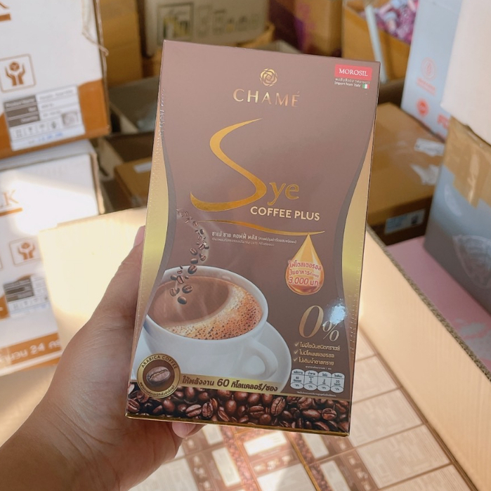ภาพหน้าปกสินค้าแพคเกจใหม่จ้า กาแฟซายเอส ChameSye Coffee Plus ชาเม่ ซายน์ คอฟฟี่ พลัส(1 กล่อง 10 ซอง) จากร้าน paroauy บน Shopee