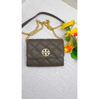 พร้อมส่ง 🔥Sale 6999🔥ลดเยอะ ถูกมาก Tory Burch Willa Chain Wallet Crossbody