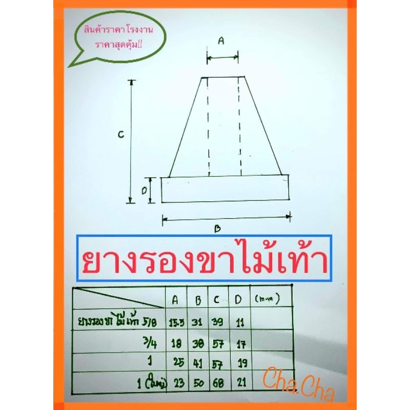 ยางรองขาไม้เท้าวอคเกอร์-ยางรองไม้เท้า-พีวีซีรองขาไม้เท้าวอคเกอร์-ยางดี-กันลื่น