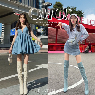 ภาพหน้าปกสินค้าFLAT2112 FS0017 : OMG OVER-THE-KNEE BOOTS รองเท้าบูทยาว ที่เกี่ยวข้อง