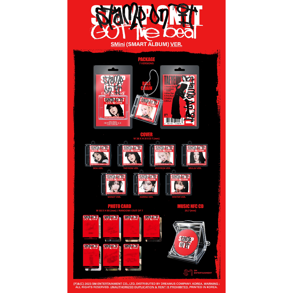 พร้อมส่ง-หิ้ว-got-the-beat-the-1st-mini-album-stamp-on-it-album-detail-smini-ver