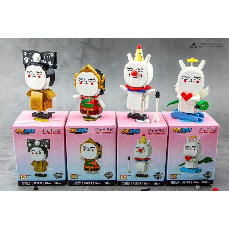 LOZ MINI BLOCK CREATOR Jay The Rabbit 2 มีให้เลือก 4 แบบ (รหัส 4222-1-4 ...