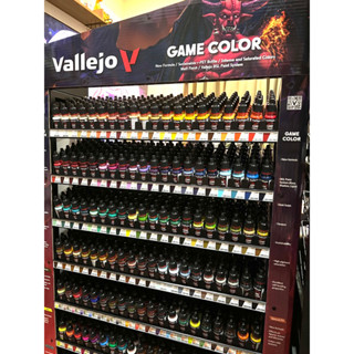 สินค้า VALLEJO NEW GAME COLOR SET1 40สี เรียงตามเฉด กลุ่มหลัก กลุ่มสีปกติ กลุ่มสีเบส กลุ่มสี primary