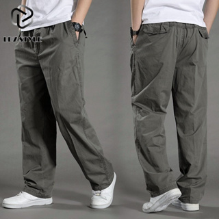 ภาพหน้าปกสินค้าCOD M-5XL  กางเกงขายาวผู้ชาย  กางเกงขายาว กางเกง กางเกงขายาวผู้ชายฤดูร้อนลำลองหลวมพลัสไซส์กางเกง ที่เกี่ยวข้อง