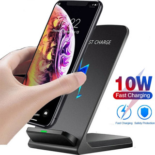 15W Qi Wireless Charger Stand สำหรับโทรศัพท์ 13 12 11 X Samsung Xiaomi Huawei Fast Charging Dock Station ที่วางโทรศัพท์