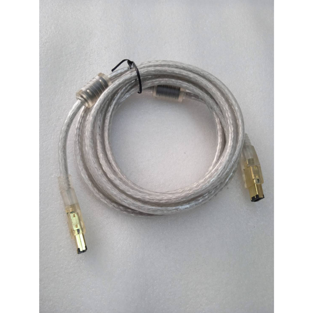 สายไฟวาย1394-firewire-400-to-firewire-400-cable-6-pin-6-pin-male-male-10-ft-3-เมตร-สายหนาสัญญานดีได้มาตราฐาน