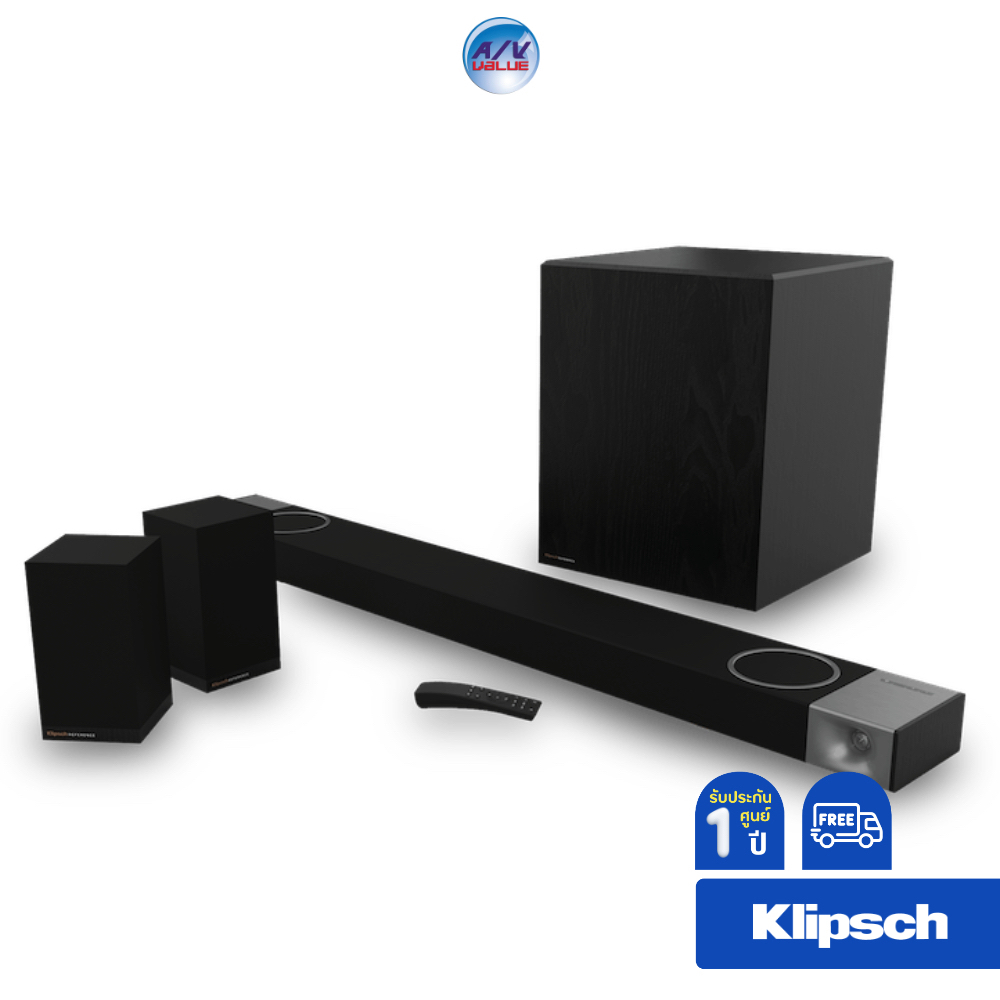 klipsch-cinema-1200-dolby-atmos-5-1-4-sound-bar-surround-sound-system-ผ่อน-0