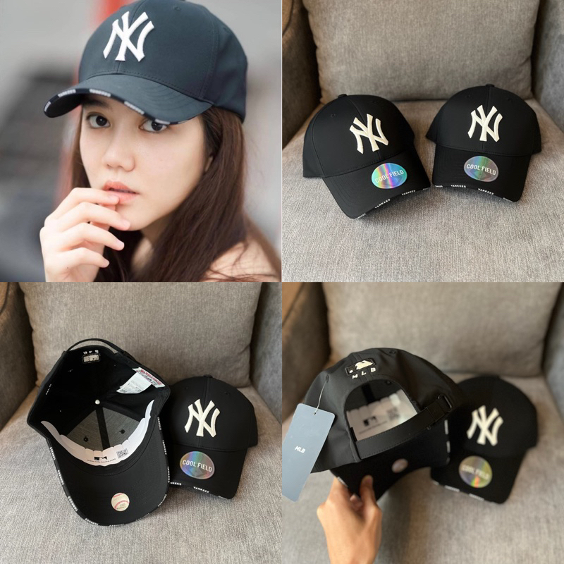 ของแท้💯 MLB Coolfield Oreo Ball Cap NY | Shopee Thailand