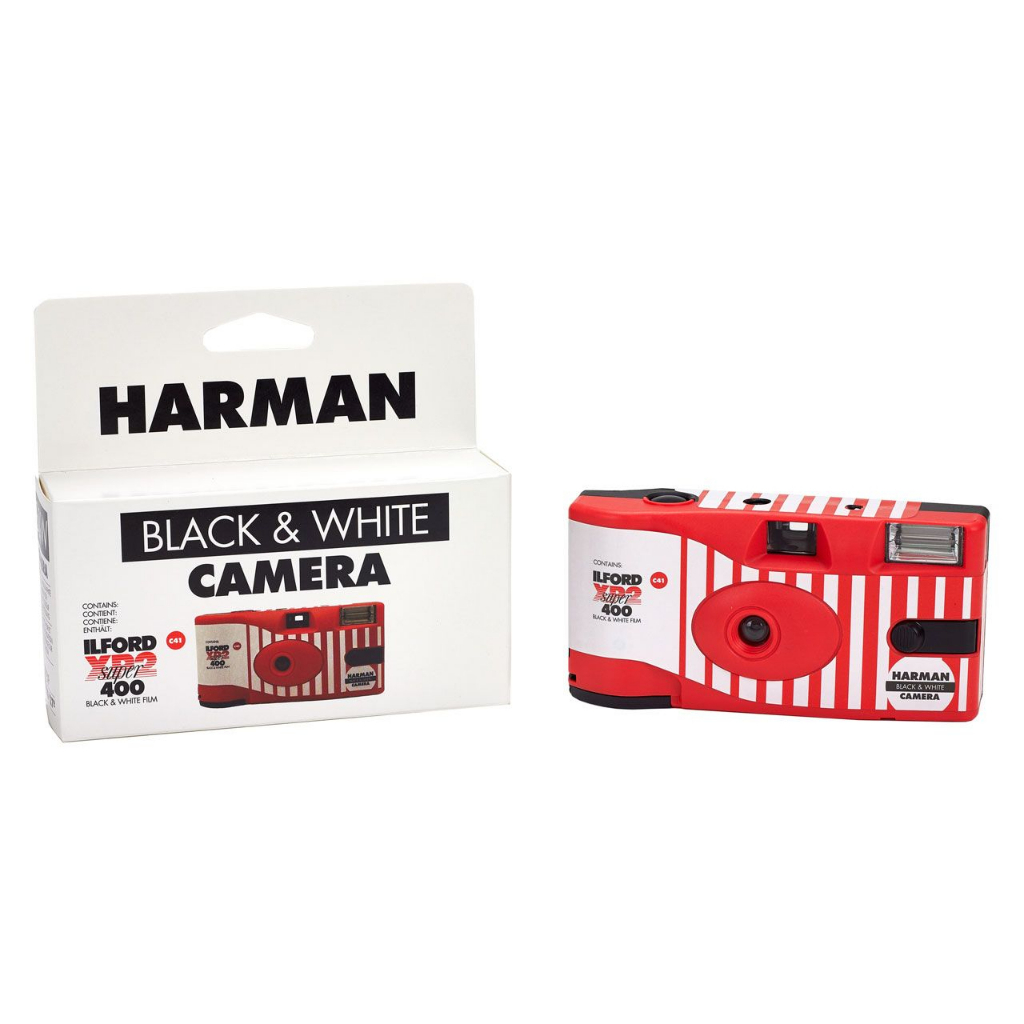 กล้องฟิล์ม Harman Single Use Camera XP2 400 กล้องใช้แล้วทิ้ง Ilford ขาว