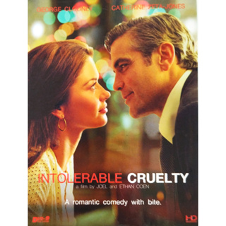 ✅🎀แผ่นแท้ ถูกลิขสิทธิ์🎀✅DVD เรื่อง INTOLERABLE CRUELTY