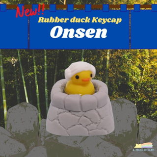 ONSEN Rubber duck keycap [made to order]