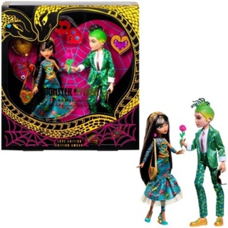 พร้อมส่ง + พรีออเดอร์ Monster High Howliday Love Edition Cleo and Deuce Valentines Day Doll