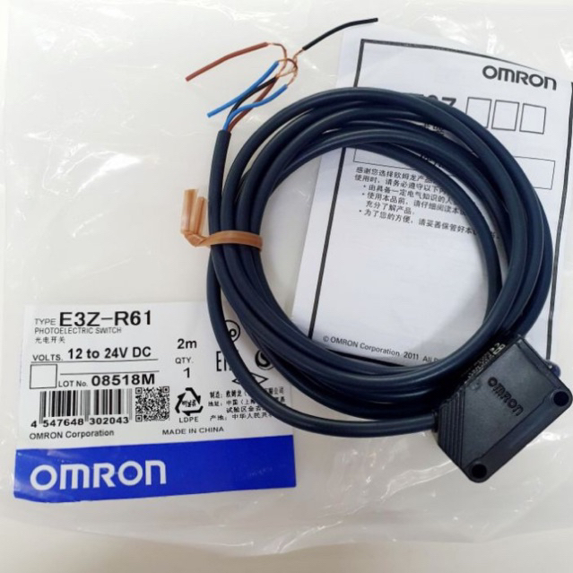 Photo Sensor E3Z-R61 12-24vdc ของใหม่ คุณภาพสูง พร้อมส่ง ออกบิลได้ ส่ง ...