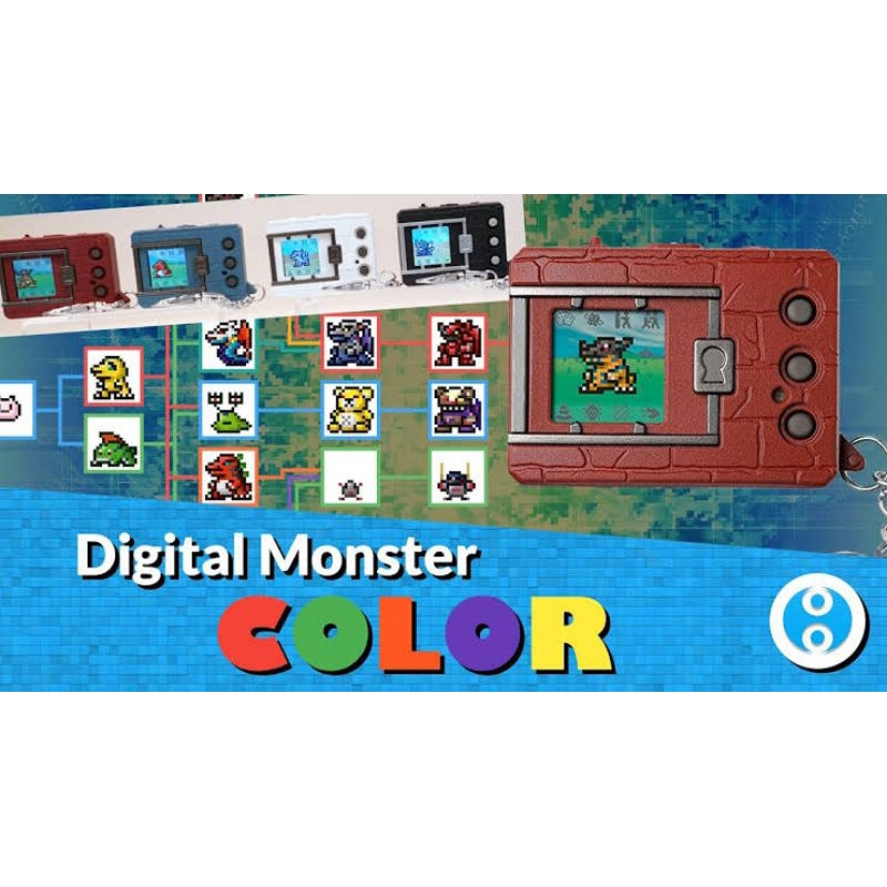 [มีบริการจัดส่งทันที] Digimon Color V-pet ver. 1-2 ดิจิมอนจอสีในรอบ 25 ...