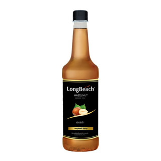 LongBeach Hazelnut Syrup ลองบีชไซรัปเฮเซลนัท 740ml.