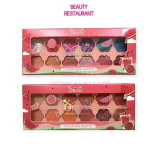 Obuse Watermelon Eyeshadow palette #OB-1457 โอบิวซ์ วอเตอร์เมลอน อายแชโดว์ พาเลท