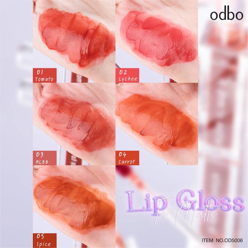 od5006-lip-gloss-to-malte-โอดีบีโอ-ลิป-กลอส-ทู-แมท