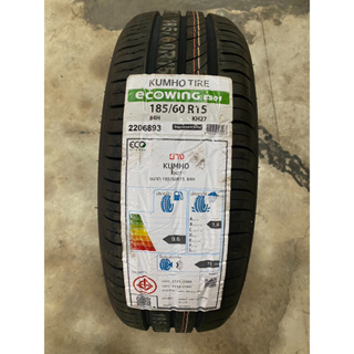 KUMHO  ECOWING ES01 ขนาด  185/60R15  ปี2022