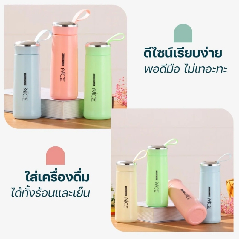 ขวดน้ำ-แก้วน้ำมีฝาปิด-กระบอกน้ำ-ขนาด-400ml-กระบอกน้ำ-ขวดน้ำ