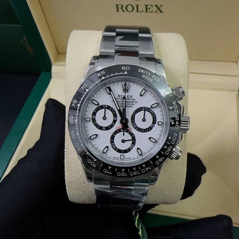 นาฬิกา-rolex-daytona-swiss-งานรอง-โรงงาน-clean-งานใส่สลับแท้ครับ