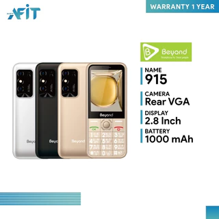 โปรโมชั่น Flash Sale : มือถือปุ่มกด Beyond 915 ปุ่มใหญ่ จอใหญ่ 2.8 นิ้ว รองรับ 2G3G ทุกเครือข่าย แบตอึดสแตนบาย 7 วัน