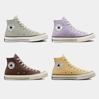 Converse รองเท้าผ้าใบ Chuck 70 Spring Color Hi | Purple/Brown/Grey/Yellow (4สี)