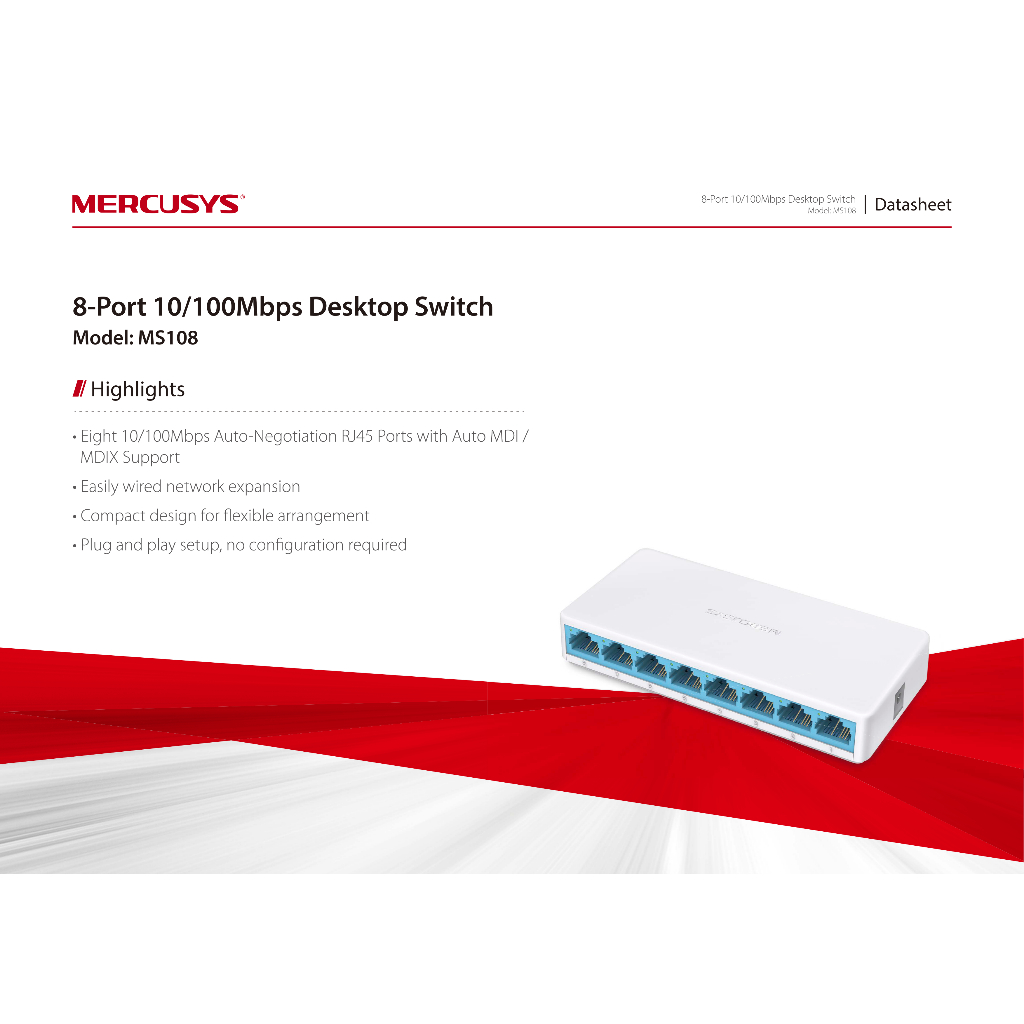 mercusys-switching-hub-8-port-10-100-mbps-mercusys-รุ่น-ms108-eu