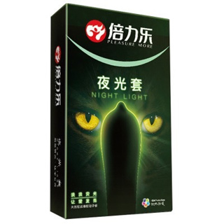สินค้า ์Night light condom ถุงยางอนามัยเรืองแสง (50-52-54mm) จัดส่ง 1-2 วัน ไม่ระบุชื่อสินค้า  3+4 ชิ้น/กล่อง