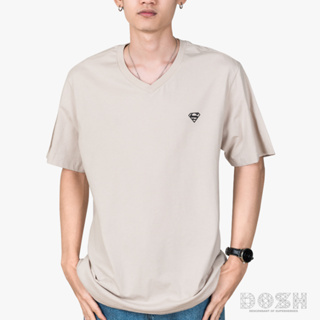 DOSH MENS BASIC T-SHIRTS SUPERMAN เสื้อยืดคอวี แขนสั้น ผู้ชาย 9DSMT5191-KK